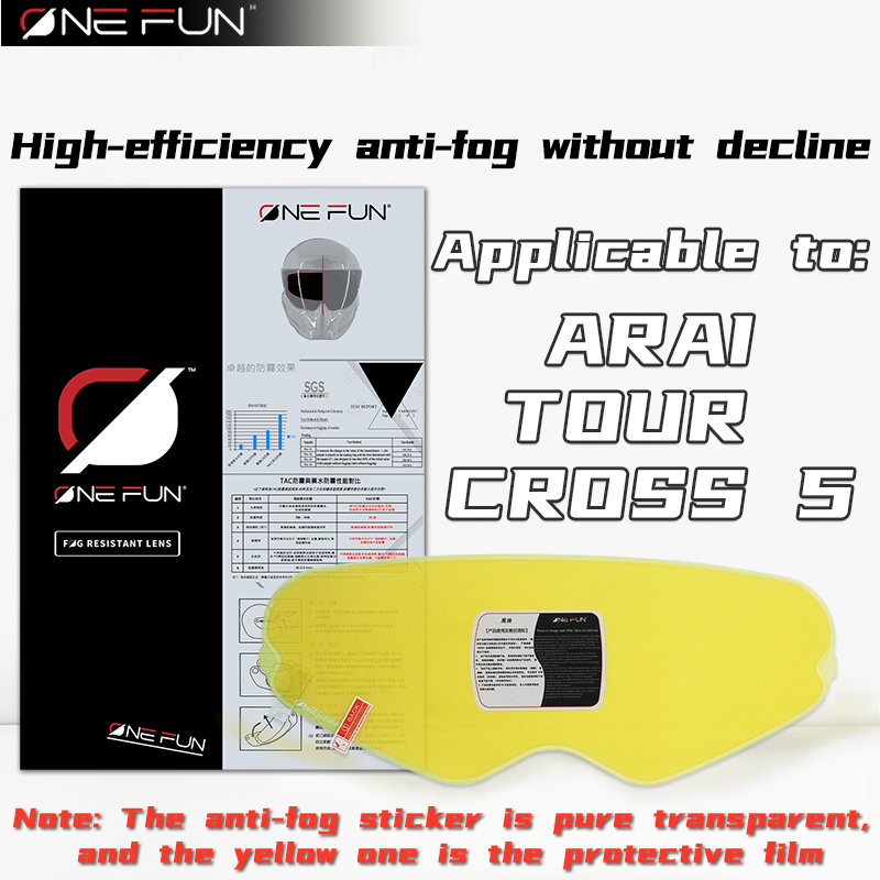 Motorcycle Helmet Anti Fog Pinlock Shield - Противотуманный козырек для TOUR CROSSV 5,