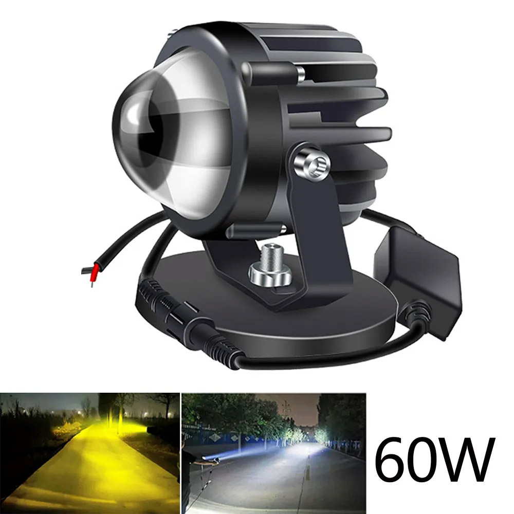 Universal Motorcycle Led Headlight Projector - Проектор для мотоцикла, Лазерная лампа, светодиодные