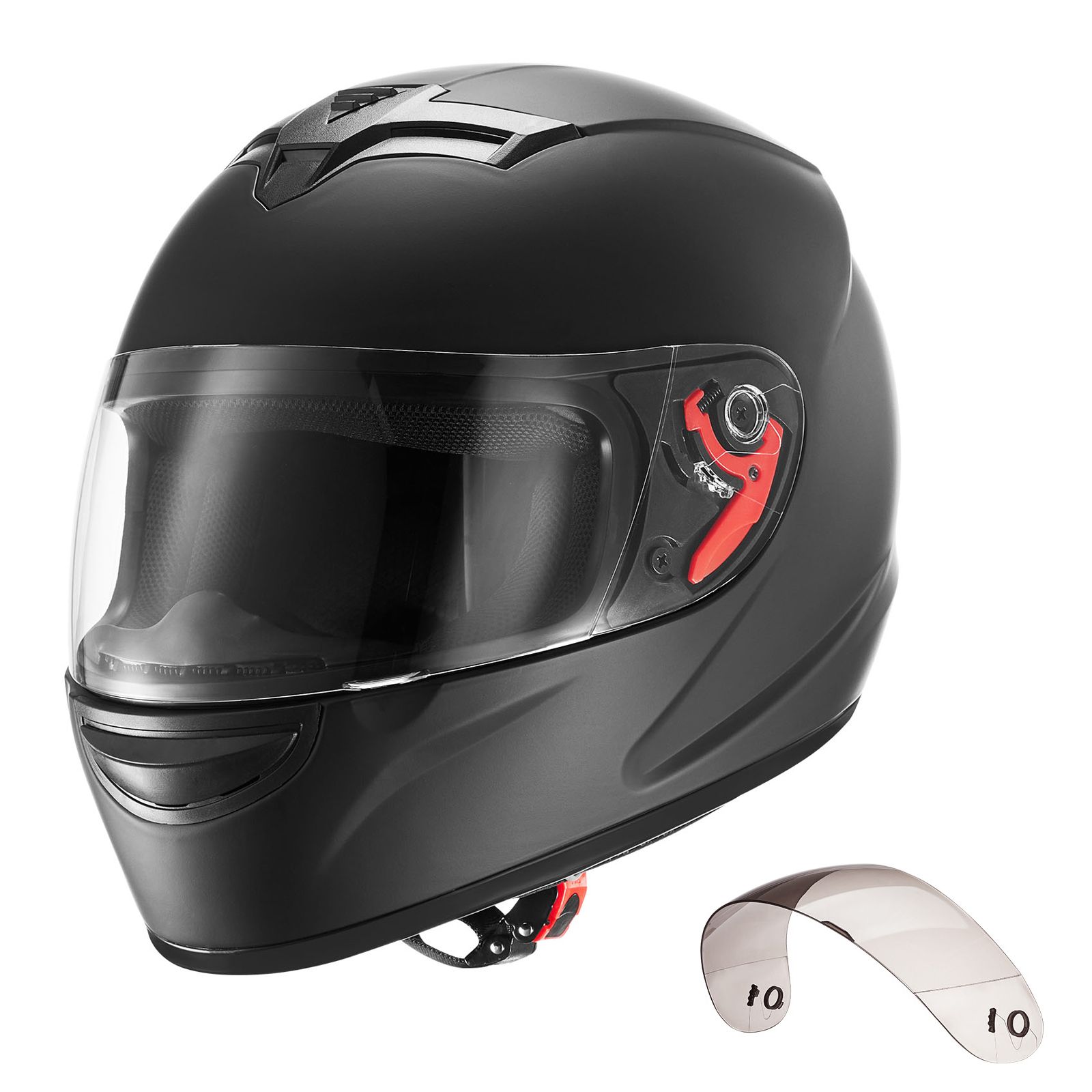 Dual Visor Motorcycle Racing Helmet - Мотоциклетный шлем, полнолицевой, для взрослых, для