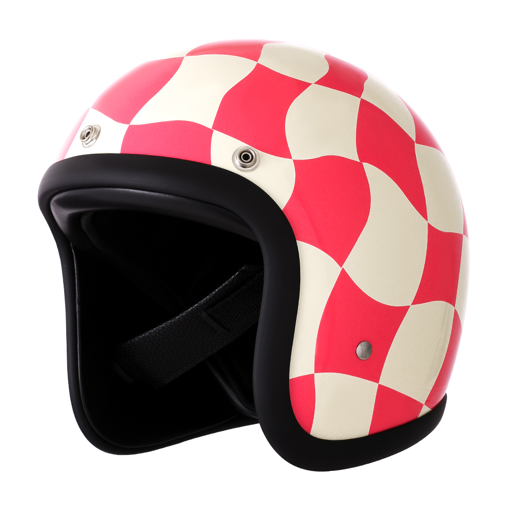 Vintage Open Face Retro Helmet - TT & COCASCOS мотоциклетный шлем Jet