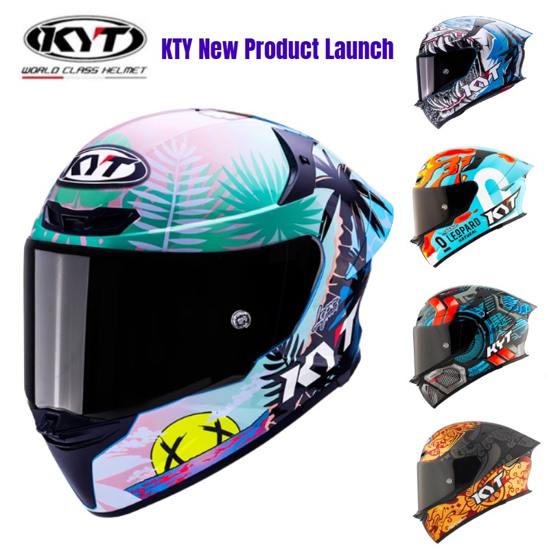 Carbon Fiber Lightweight Motorcycle Helmet - Оригинальный мотоциклетный шлем KYT ST из