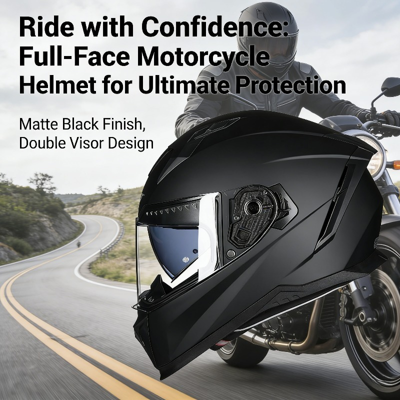 Full Face Motorcycle Helmet With Bluetooth - Мотошлем GXT Full Face с сертификацией
