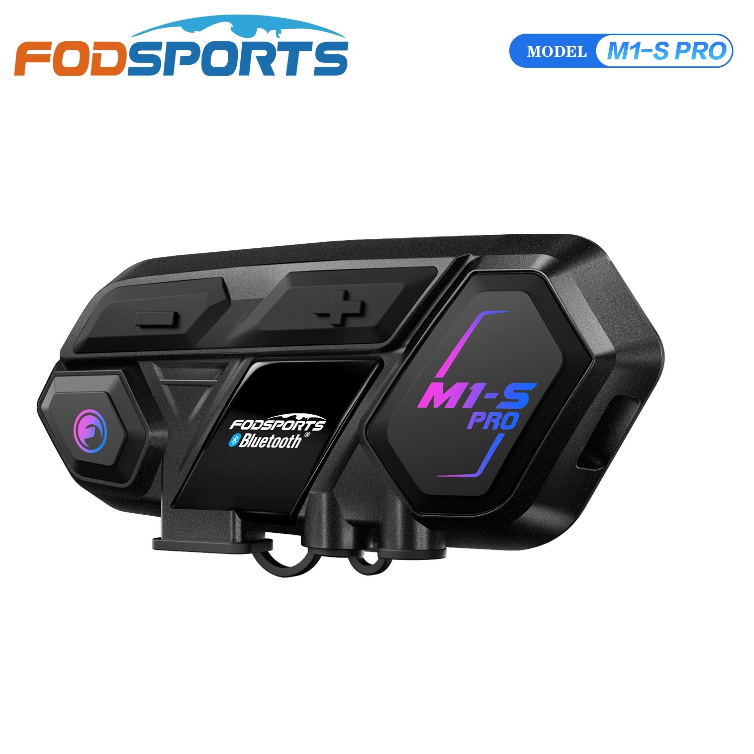 Universal Motorcycle Helmet Intercom Headset - Fodsports M1-S Pro Мотоциклетная гарнитура беспроводная