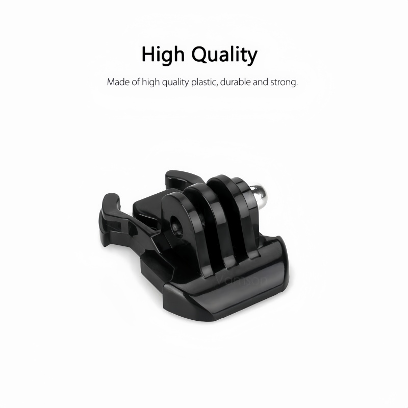 Quick Release Buckle Motorcycle Helmet - Универсальное быстросъемное крепление-зажим для экшн-камер, базовое