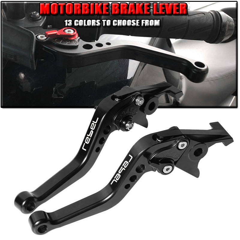 Cnc Aluminum Adjustable Brake Clutch Levers - Для Honda REBEL/CM/CMX 300/500 REBEL мотоциклетный