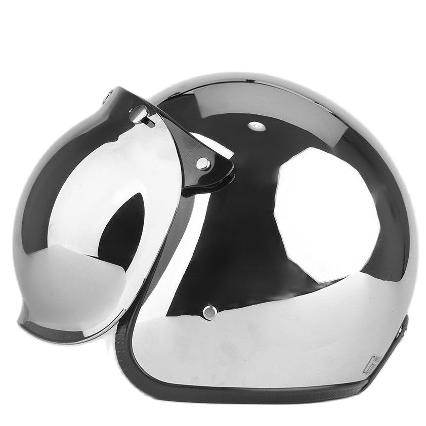 Vintage Open Face Retro Helmet - Мотоциклетный шлем с открытым лицом винтажный