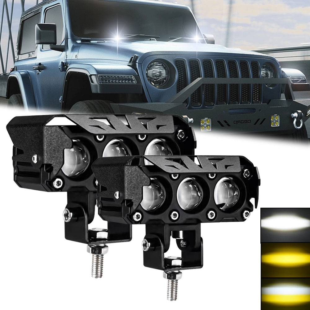 Universal Motorcycle Led Headlight Projector - 3-дюймовый светодиодный прожектор для мотоцикла, светодиодная