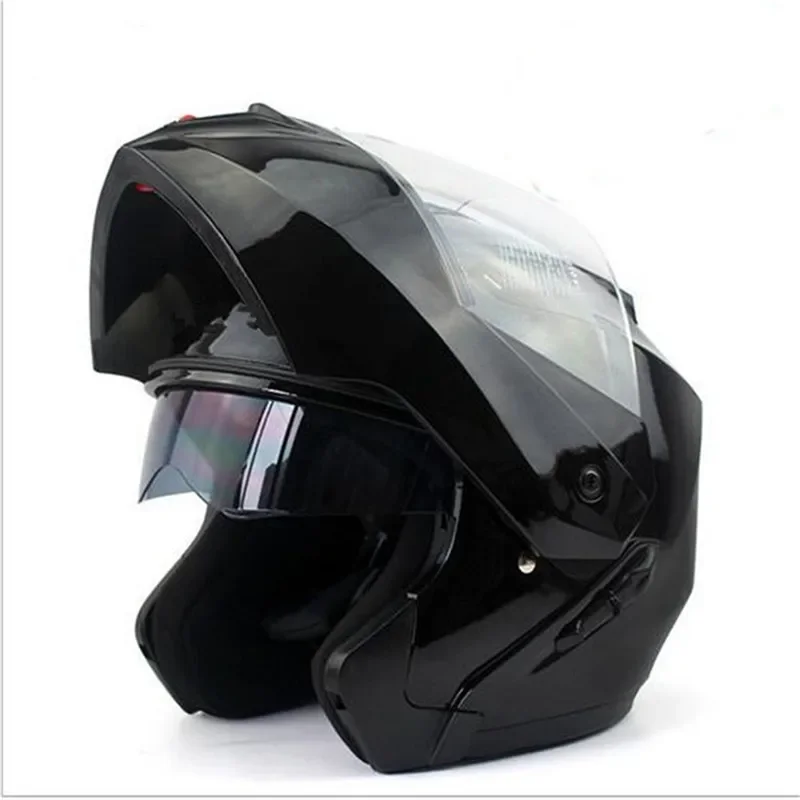 Dual Visor Motorcycle Racing Helmet - Новейший одобренный DOT безопасный модульный мотоциклетный