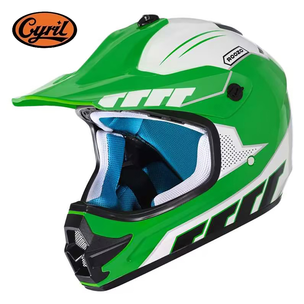 Off Road Motocross Helmet Goggles Set - Детский комплект экипировки для мотокросса с