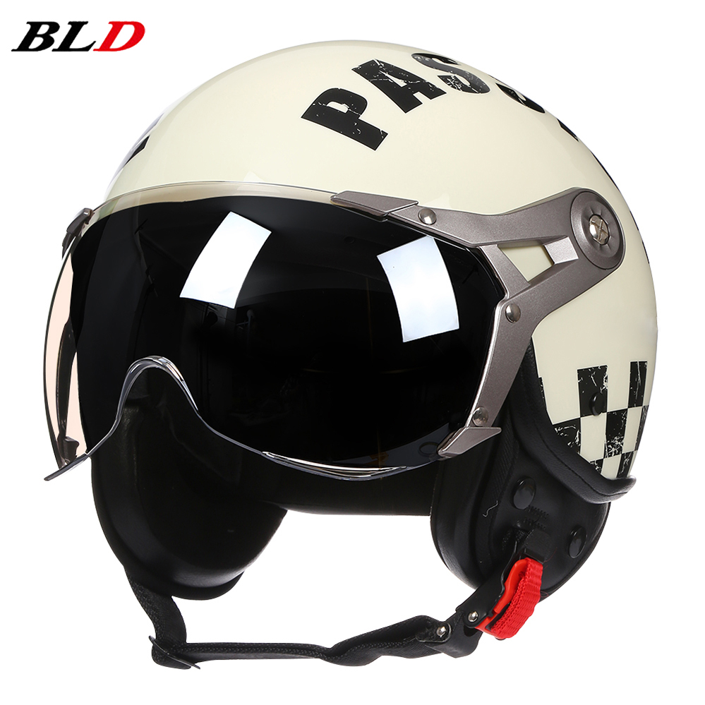 Ретро 3/4 шлем с открытым лицо – обзор и цена Vintage Open Face Retro Helmet