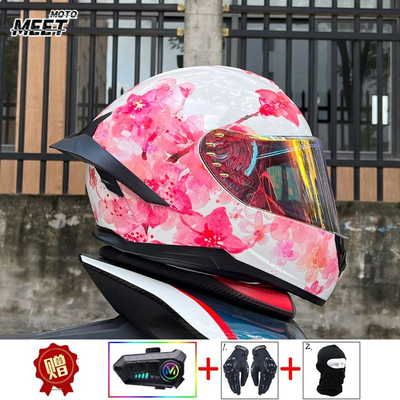 Мотоциклетный шлем ORZ с Bluet – обзор и цена Full Face Motorcycle Helmet With Bluetooth