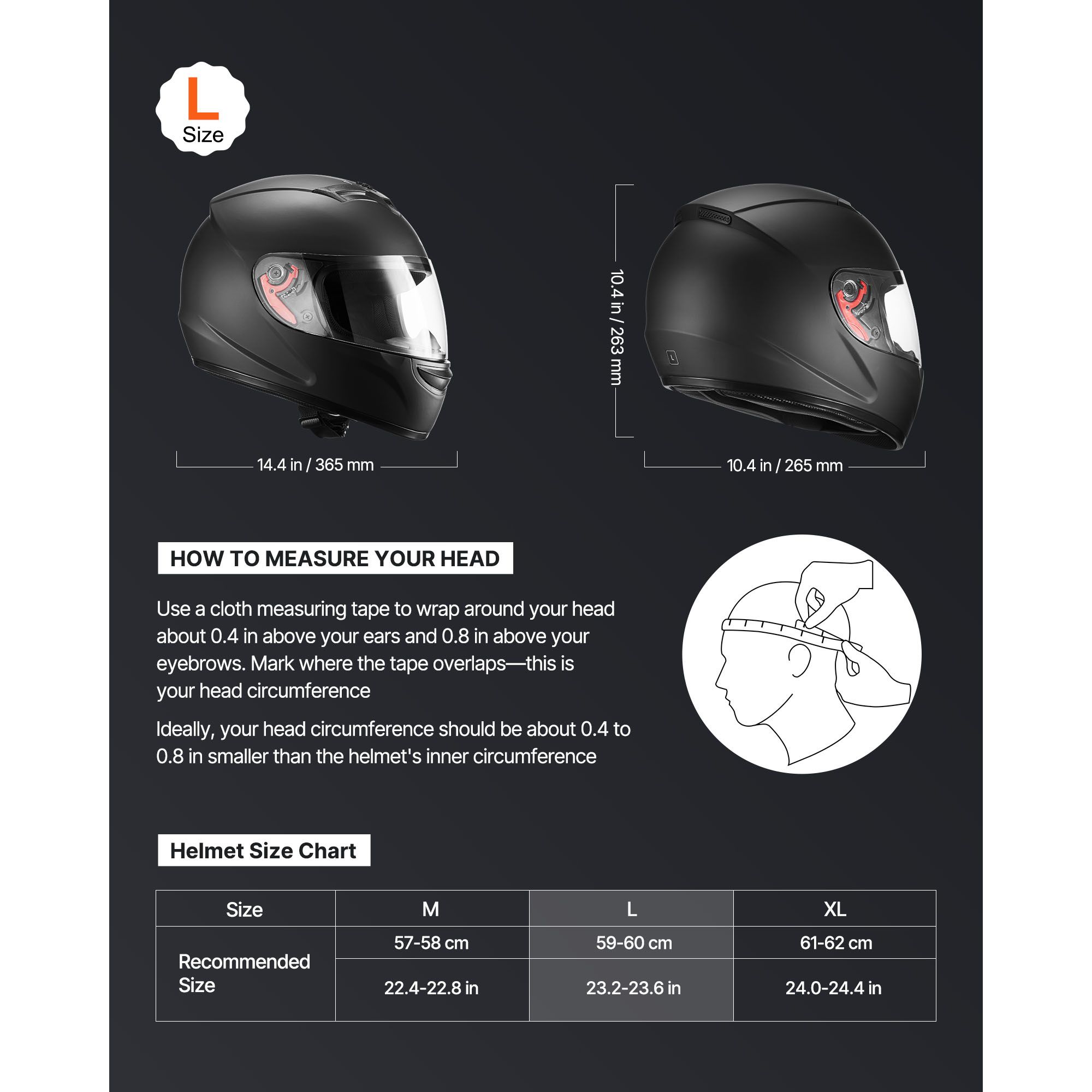Мотоциклетный шлем, полнолицев – обзор и цена Dual Visor Motorcycle Racing Helmet