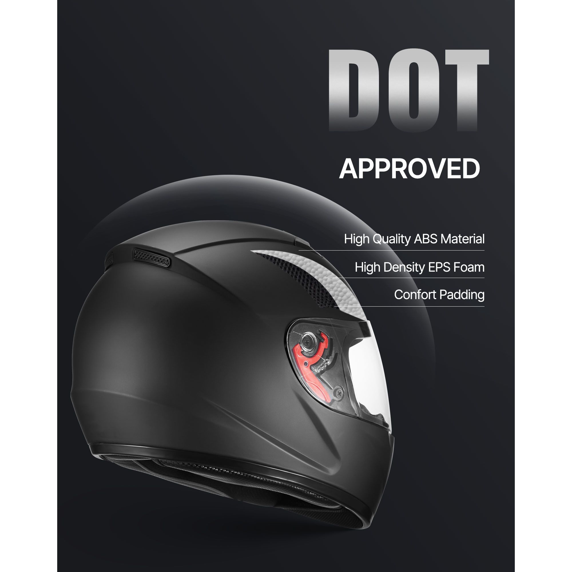 Мотоциклетный шлем, полнолицев – обзор и цена Dual Visor Motorcycle Racing Helmet