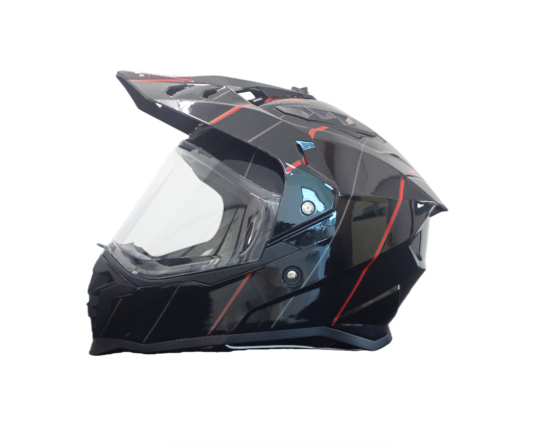 Новый Премиум Модульный Мотошл – обзор и цена Dual Visor Motorcycle Racing Helmet