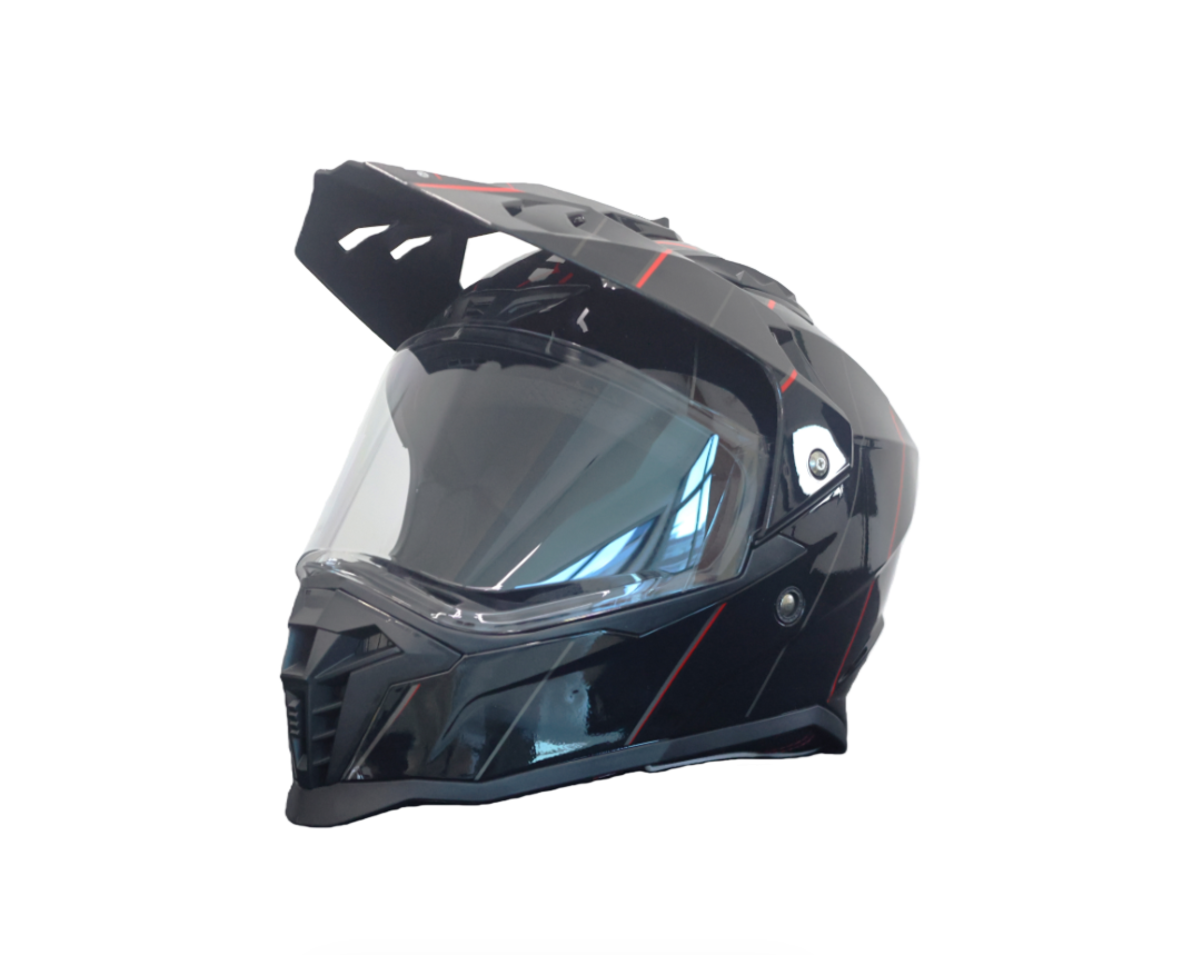 Новый Премиум Модульный Мотошл – обзор и цена Dual Visor Motorcycle Racing Helmet