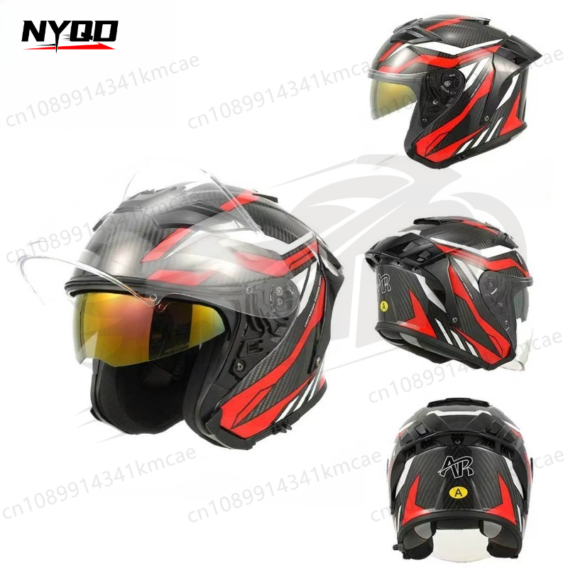 Мотоциклетный шлем из углеродн – обзор и цена Carbon Fiber Lightweight Motorcycle Helmet