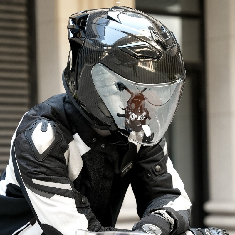 Мотоциклетный шлем из углеродн – обзор и цена Carbon Fiber Lightweight Motorcycle Helmet