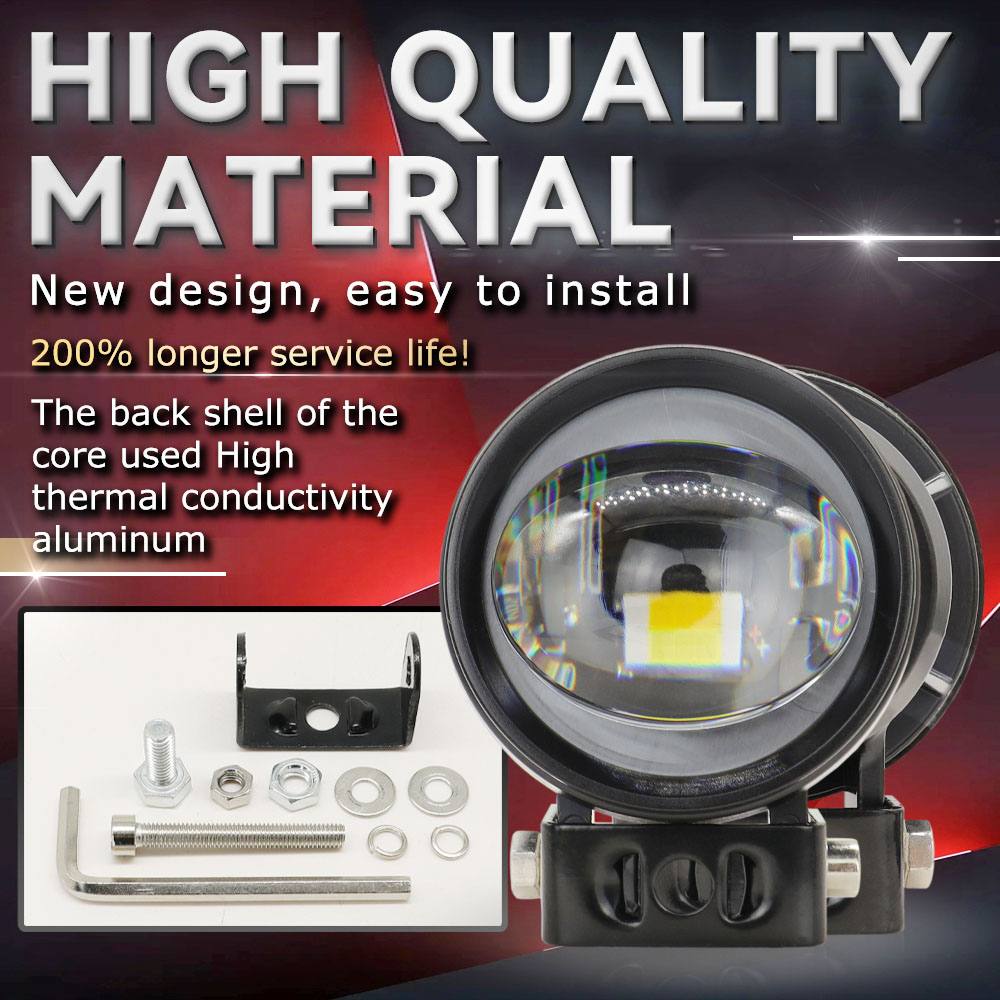 Светодиодные прожекторы для мо – обзор и цена Universal Motorcycle Led Headlight Projector