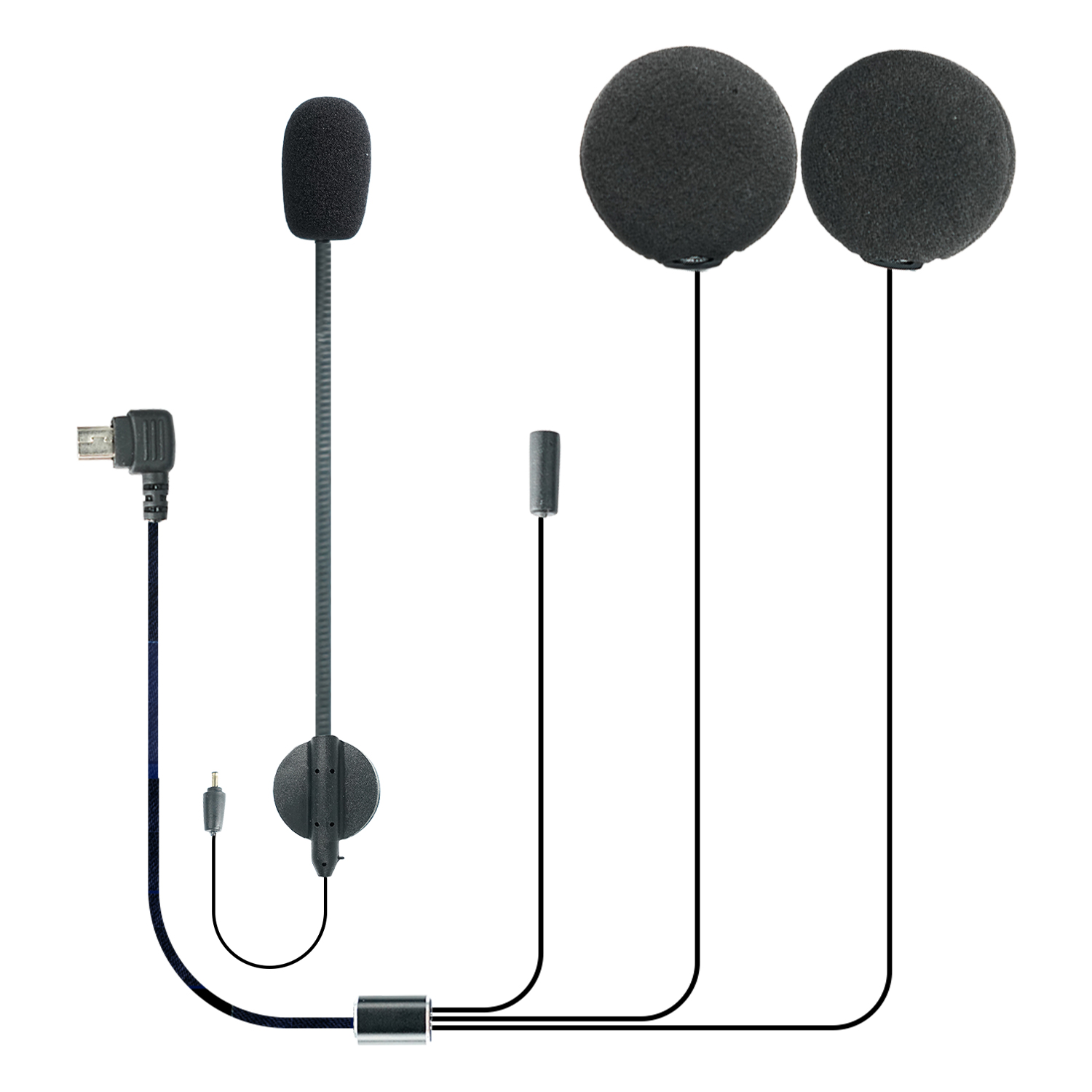 Микрофон-гарнитура Fodsports с – обзор и цена Universal Motorcycle Helmet Intercom Headset