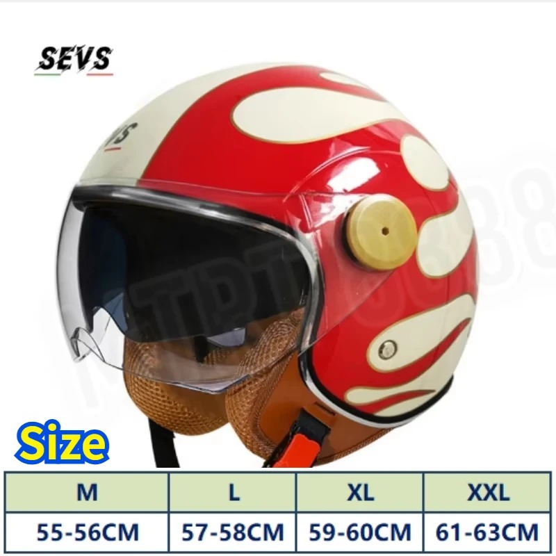 Сертифицированный DOT открытый – обзор и цена Vintage Open Face Retro Helmet