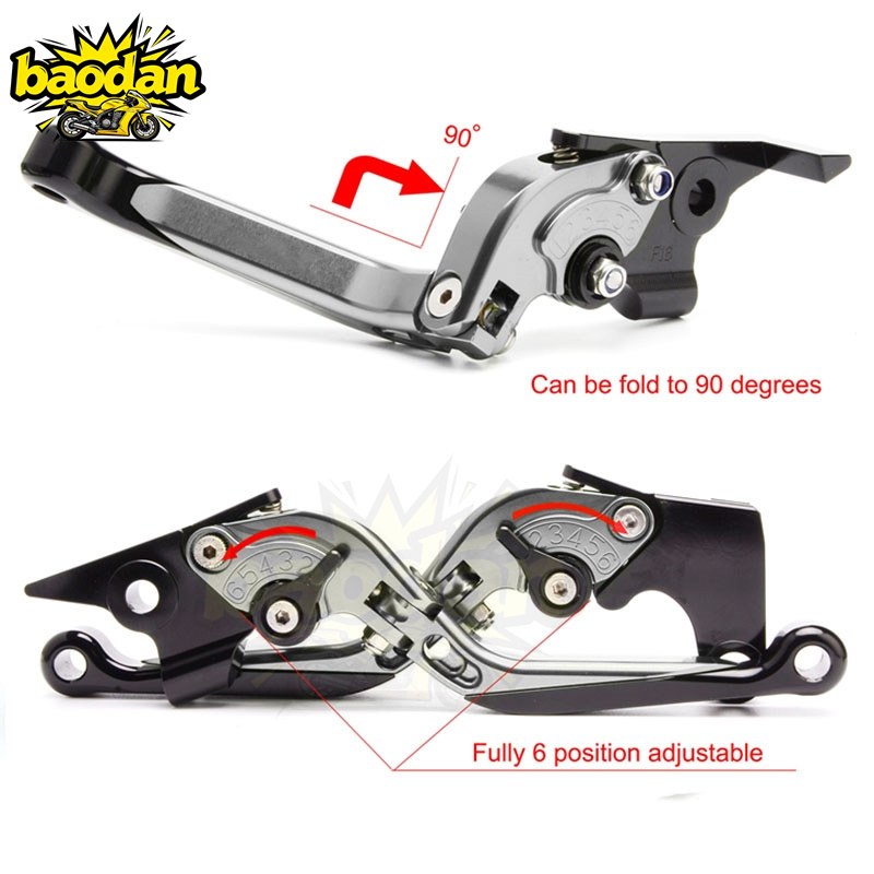 Аксессуары для мотоциклов: рег – обзор и цена Cnc Aluminum Adjustable Brake Clutch Levers