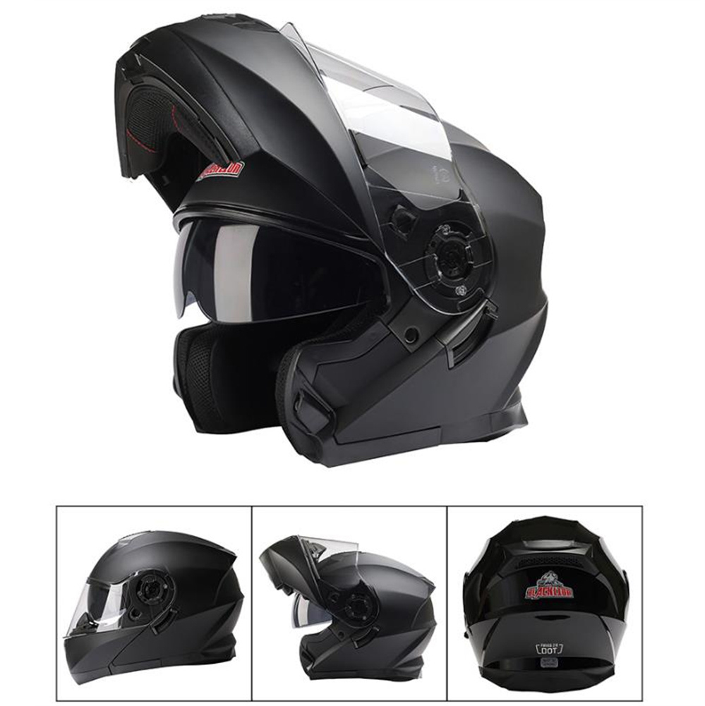 Полнолицевой мотоциклетный шле – обзор и цена Dual Visor Motorcycle Racing Helmet