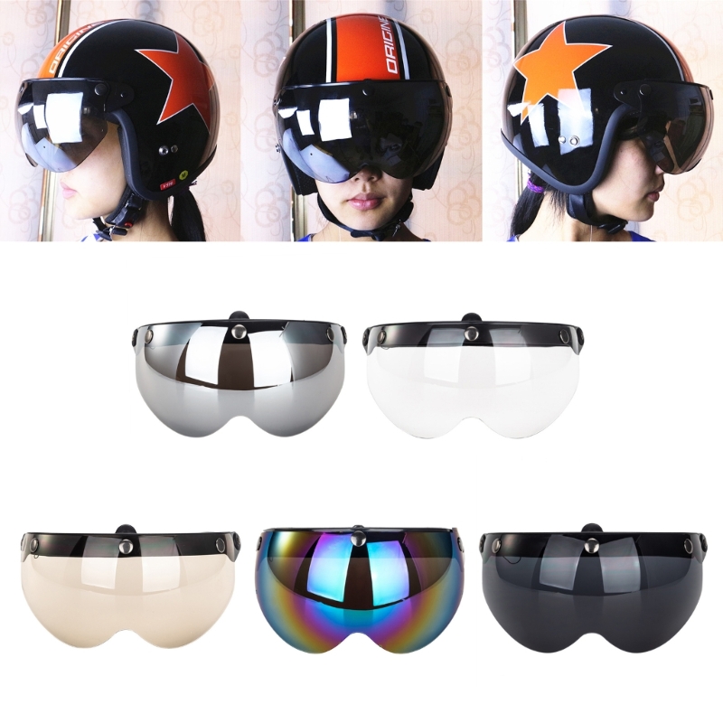 Пузырьковые козырьки для шлема – обзор и цена Vintage Open Face Retro Helmet