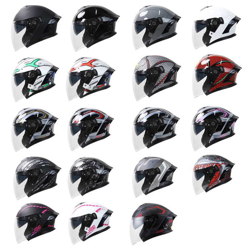 715 Мотоциклетный двойной козы – обзор и цена Dual Visor Motorcycle Racing Helmet