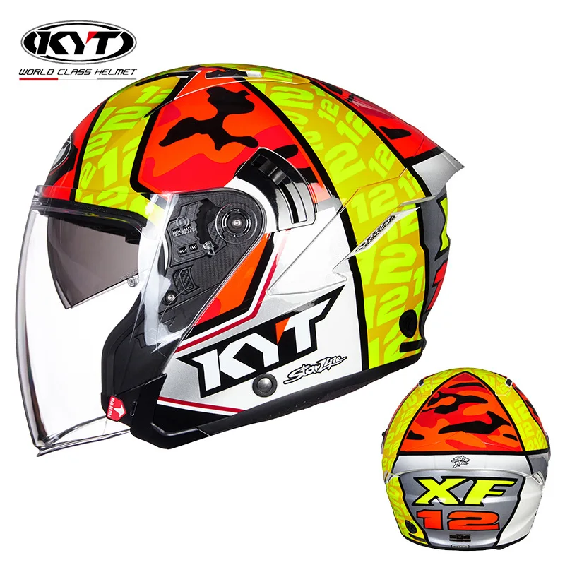 Мотоциклетный шлем KYT, винтаж – обзор и цена Vintage Open Face Retro Helmet