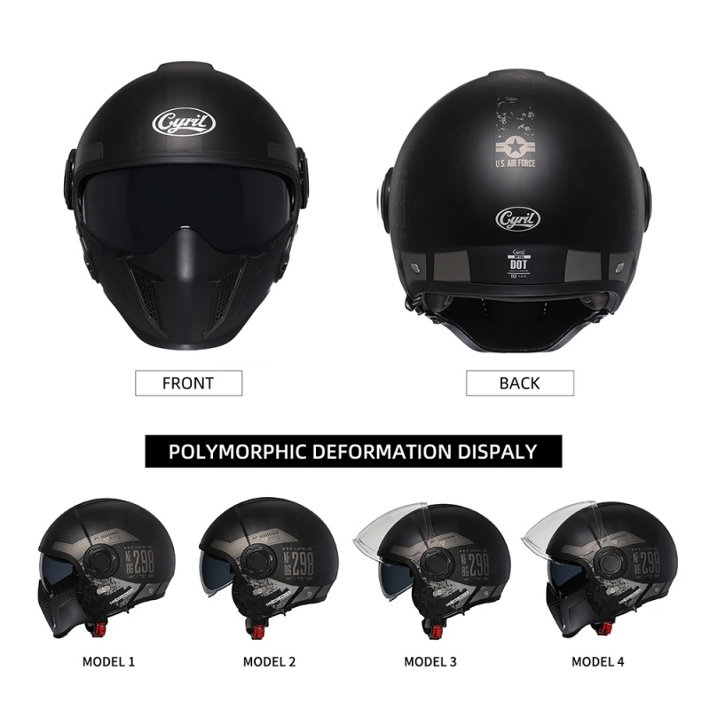 Модульный мотоциклетный шлем O – обзор и цена Quick Release Buckle Motorcycle Helmet