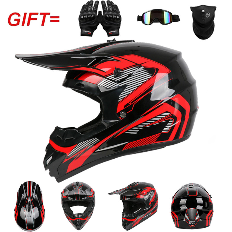 Мотоциклетный внедорожный шлем – обзор и цена Off Road Motocross Helmet Goggles Set