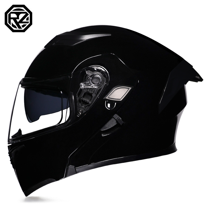 Мотоциклетные шлемы ORZ с двой – обзор и цена Modular Flip Up Motorcycle Helmet Dot Approved