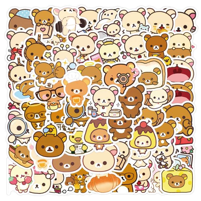Набор наклеек Bandai Rilakkuma – обзор и цена Atv Parts