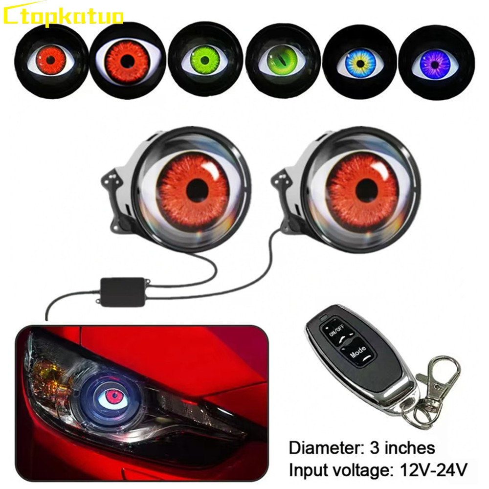 2 шт., светодиодные фонари с д – обзор и цена Universal Motorcycle Led Headlight Projector