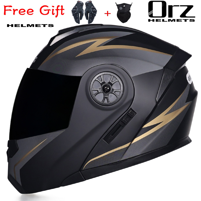 Мотошлем ORZ-161: новейшая мод – обзор и цена Dual Visor Motorcycle Racing Helmet