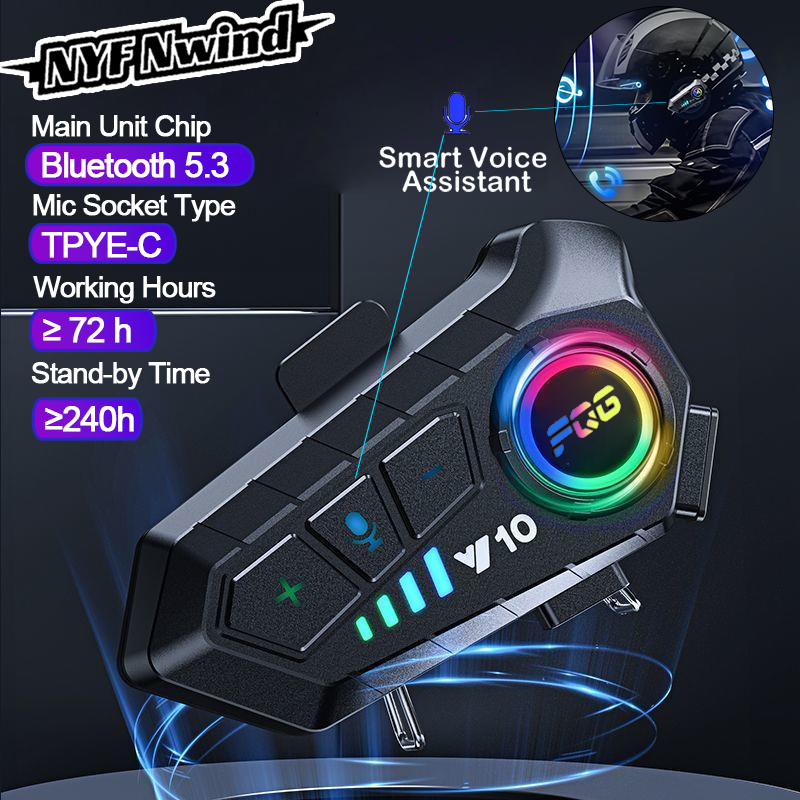 Bluetooth-гарнитура для шлема  – обзор и цена Full Face Motorcycle Helmet With Bluetooth