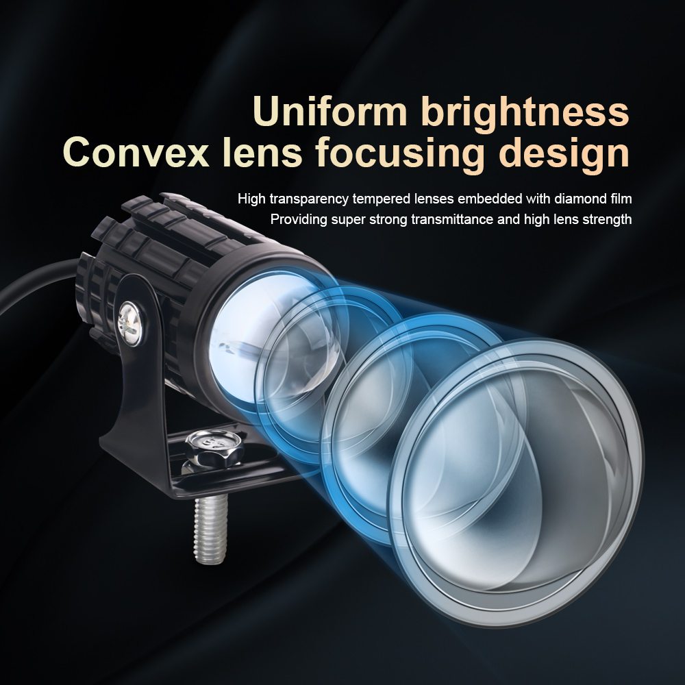 Универсальная лампа для мотоци – обзор и цена Universal Motorcycle Led Headlight Projector
