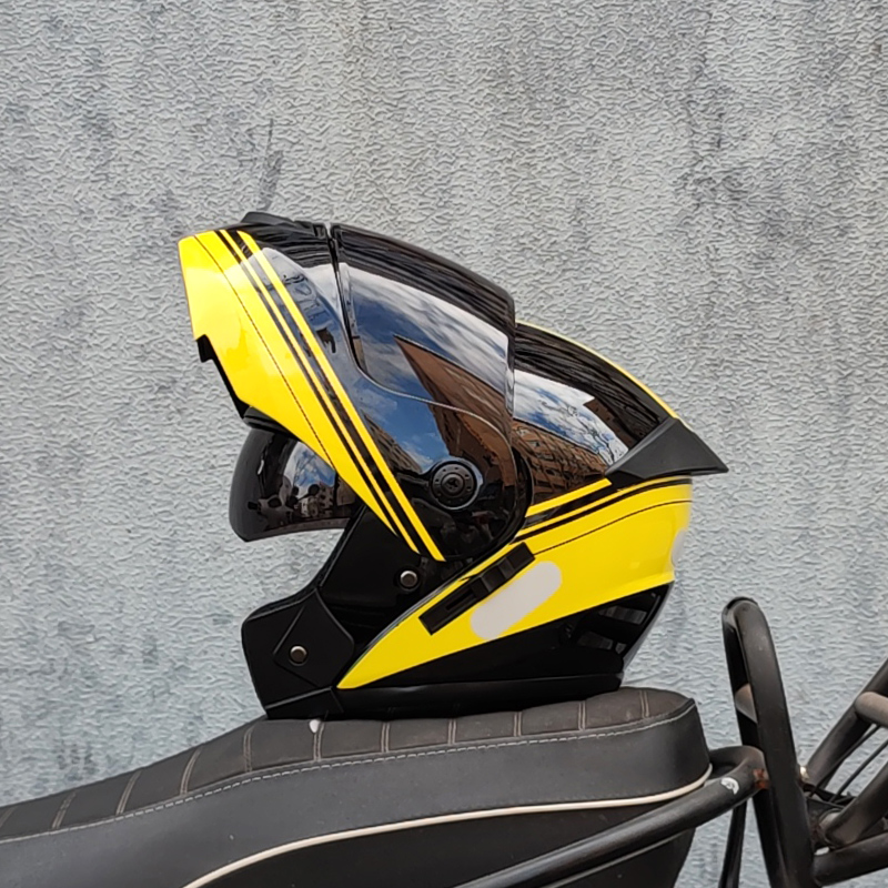 ORZ новейший одобренный DOT бе – обзор и цена Dual Visor Motorcycle Racing Helmet