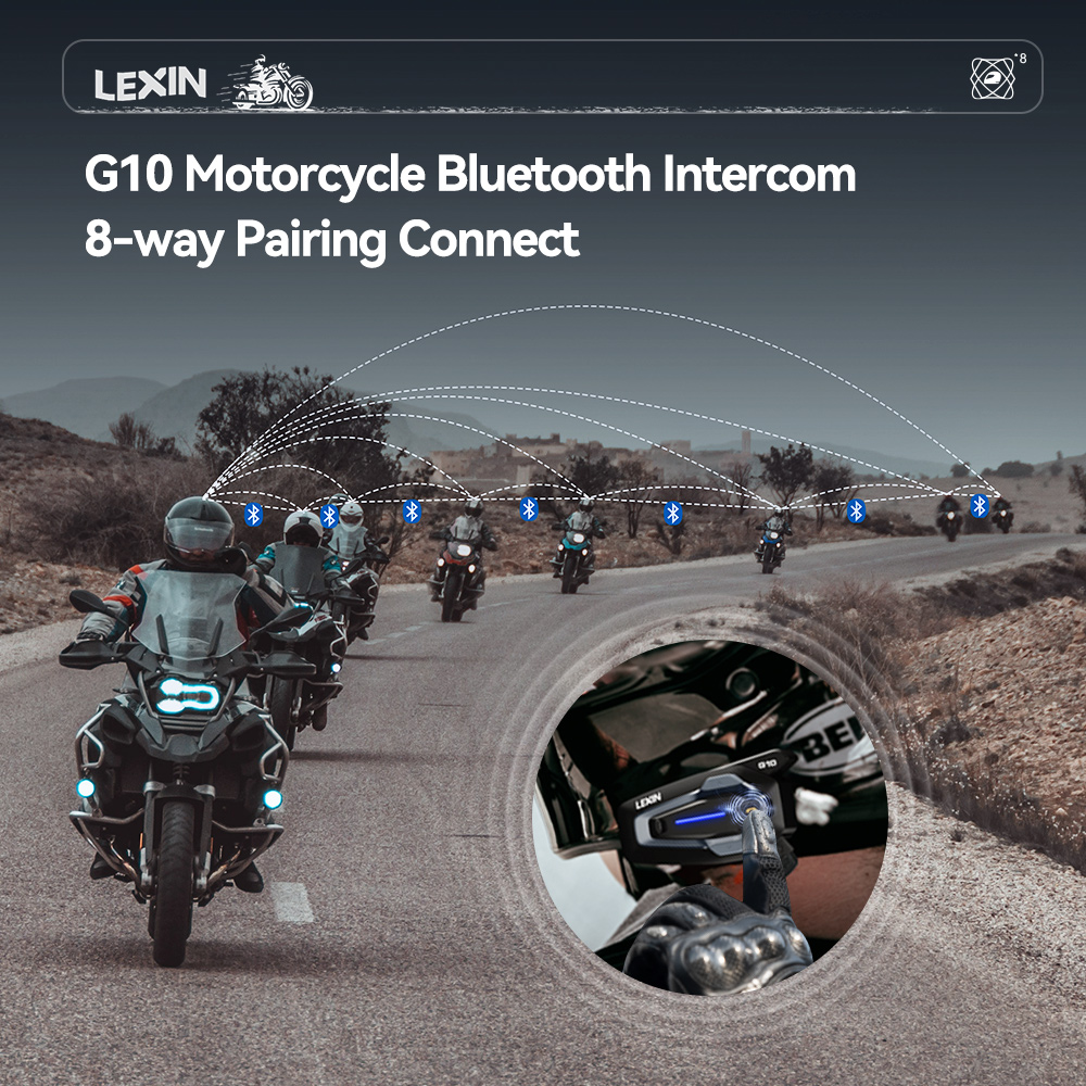 NEW-LEXIN G10 Мотоциклетная га – обзор и цена Full Face Motorcycle Helmet With Bluetooth