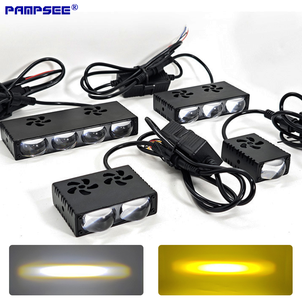 Автомобильная решетка, светоди – обзор и цена Universal Motorcycle Led Headlight Projector