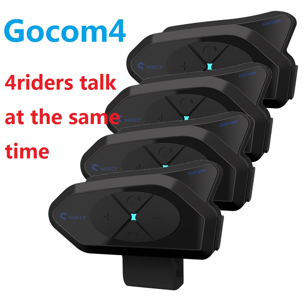 Мотогарнитура GOCOM4 для шлема – обзор и цена Universal Motorcycle Helmet Intercom Headset