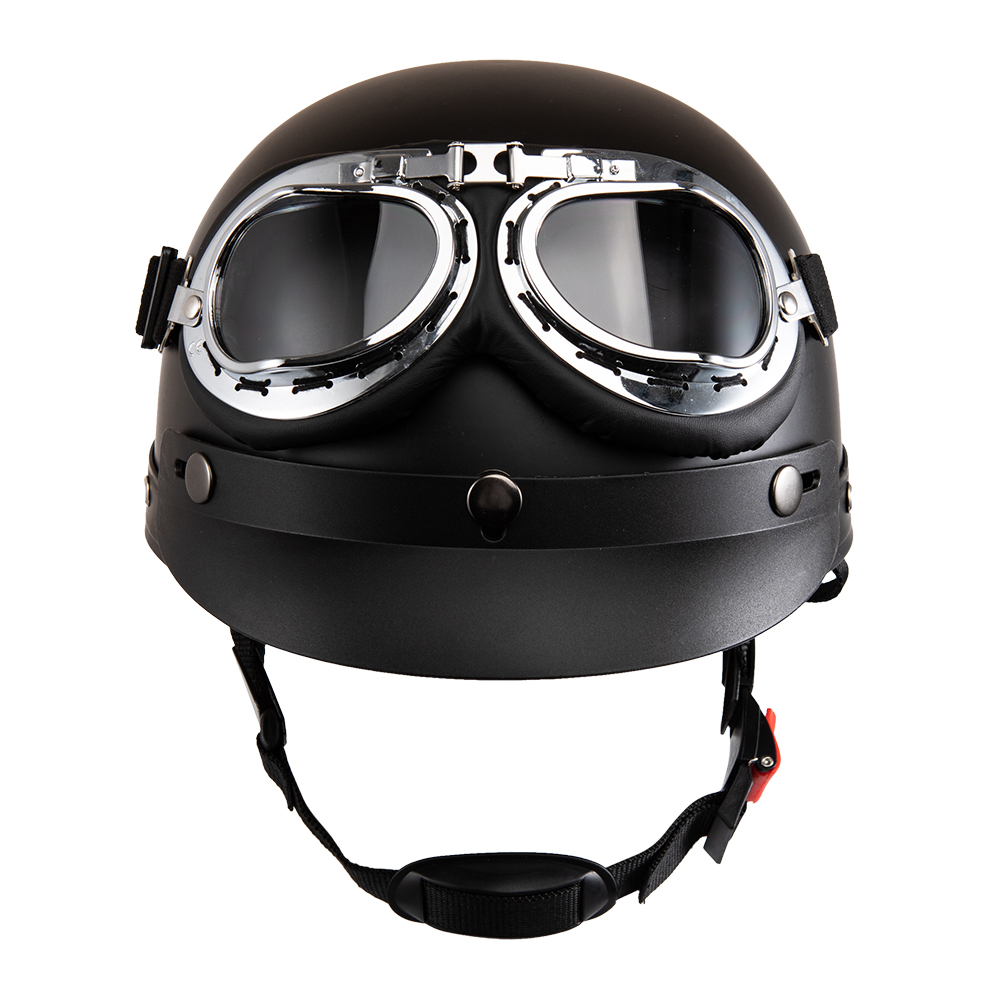 Мотоциклетный шлем с открытым  – обзор и цена Vintage Open Face Retro Helmet