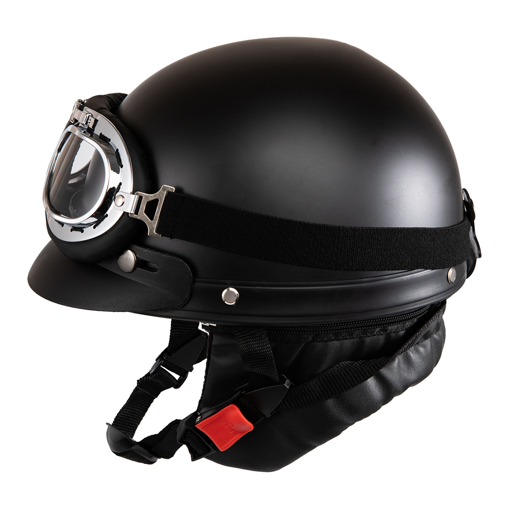 Мотоциклетный шлем с открытым  – обзор и цена Vintage Open Face Retro Helmet