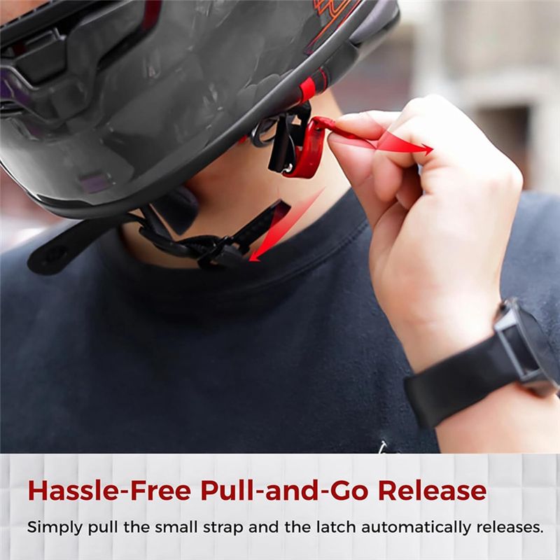 Комплект для замены быстросъем – обзор и цена Quick Release Buckle Motorcycle Helmet
