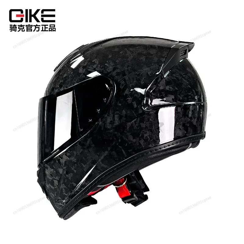 QIKE мотоциклетный шлем из угл – обзор и цена Carbon Fiber Lightweight Motorcycle Helmet