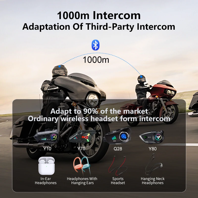 Новый мотоциклетный шлем Q28-2 – обзор и цена Full Face Motorcycle Helmet With Bluetooth