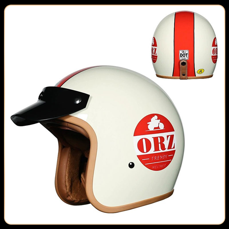 Ретро-винтажный шлем с откидно – обзор и цена Vintage Open Face Retro Helmet