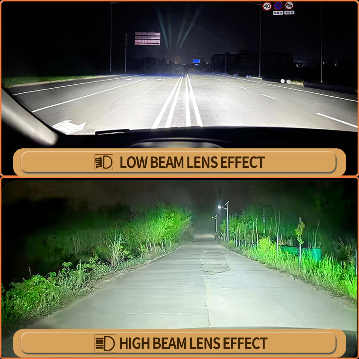 1/2/4 шт. Мощные светодиодные  – обзор и цена Universal Motorcycle Led Headlight Projector